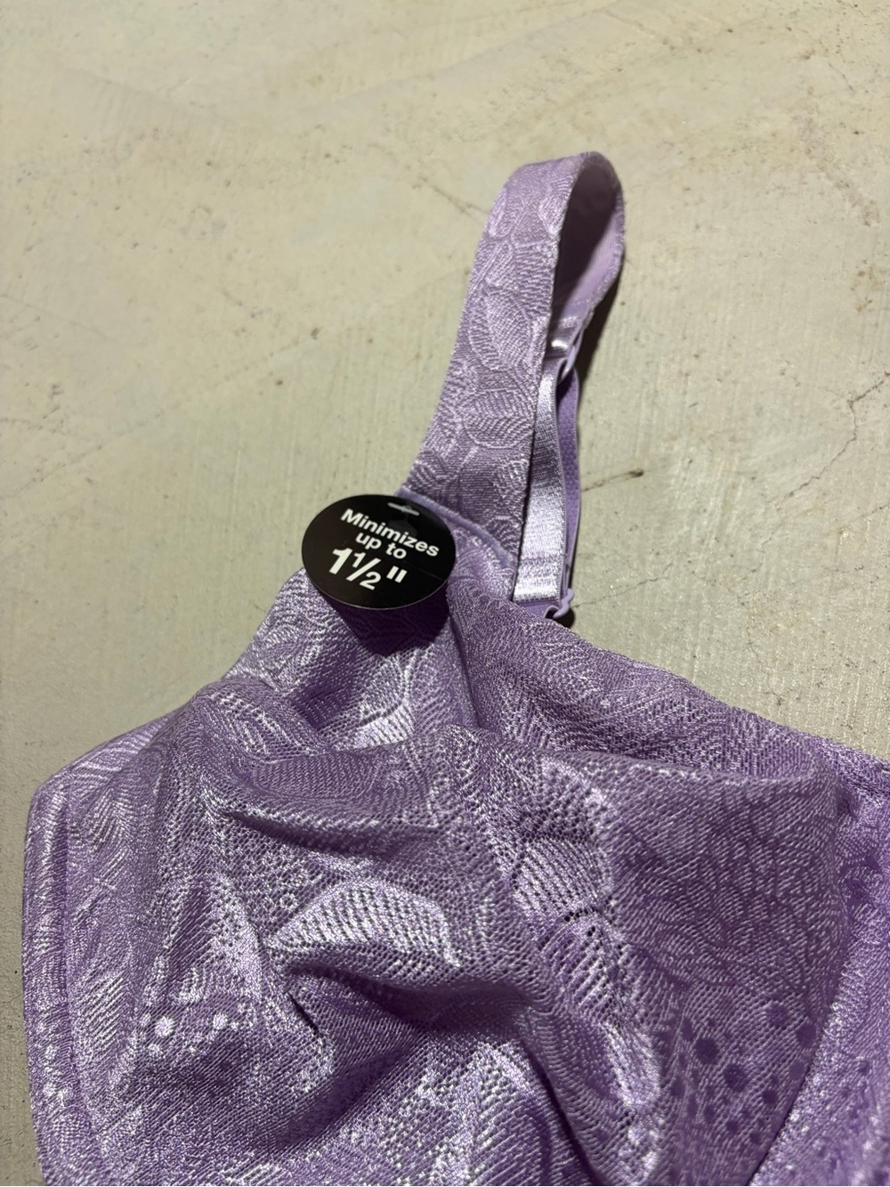 BALI NWT Lilac ComfortU Underwire Bra 38DD - Picture 5 of 9
